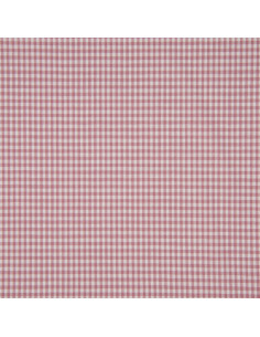Tecido Vichy xadrez pequeno - Rosa antigo 2