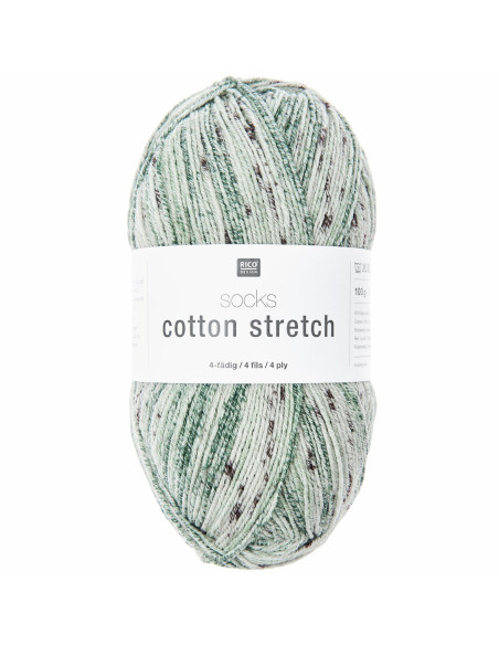 Laine Socks cotton Stretch 4 fils Rico Design