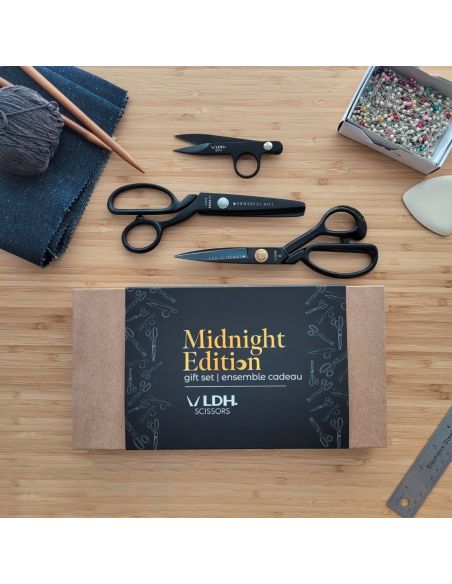 Conjunto de tesouras de costura LDH – Edição Midnight