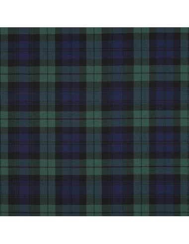 Tecidos tartan escoceses - Azul e verde