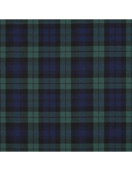 Tecidos tartan escoceses - Azul e verde