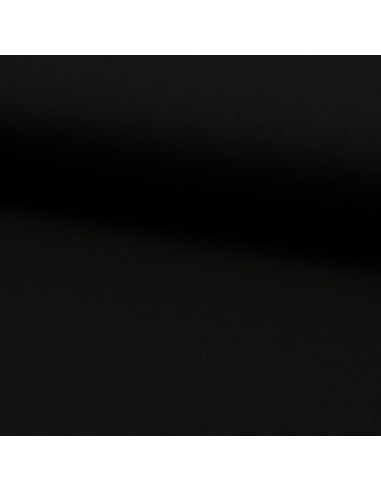 Tecido jersey viscose - Preto