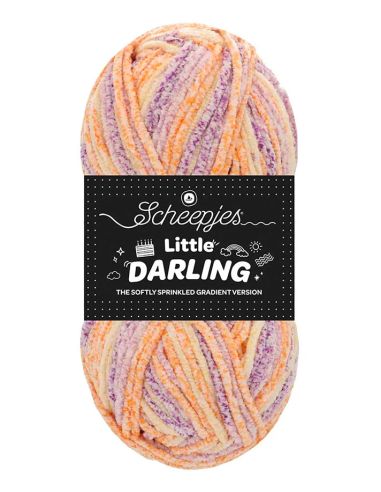 Fio chenille Scheepjes Little Darling Sprinkled Gradient