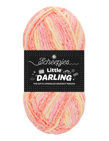Fil chenille Scheepjes Little Darling Sprinkled Gradient