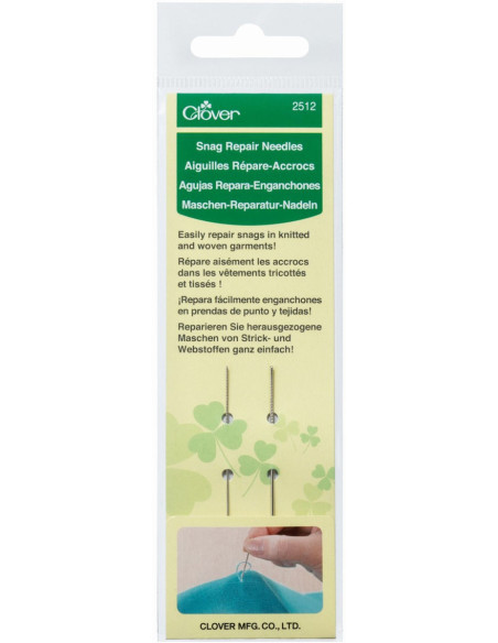 Agulhas repara-rasgões Clover