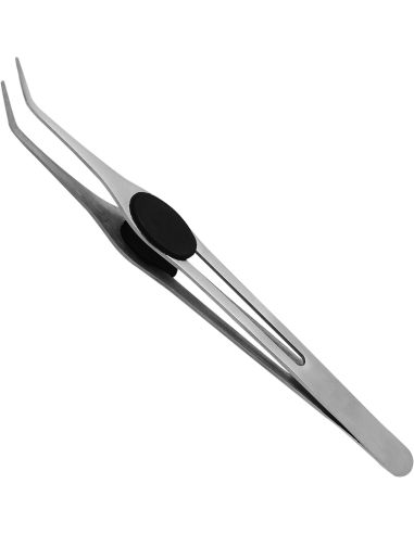 cópia de Pinça de precisão curva 11,5 cm