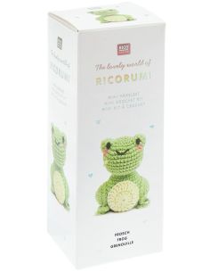 Mini kit de crochê Ricorumi - Sapo