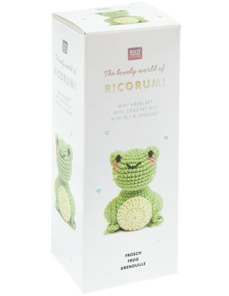 Mini kit de crochê Ricorumi - Sapo