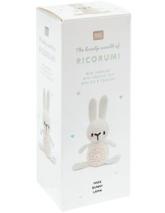 Mini kit de crochê Ricorumi - Coelho