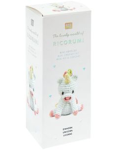 Mini kit de crochê Ricorumi - Unicórnio