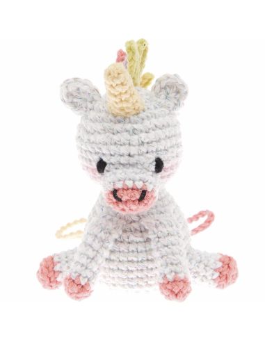 Mini kit de crochê Ricorumi - Unicórnio