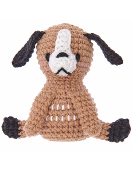 Mini kit de crochê Ricorumi - Cachorro