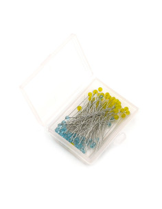 Caixa de 100 alfinetes ultra-finos para patchwork Clover 2
