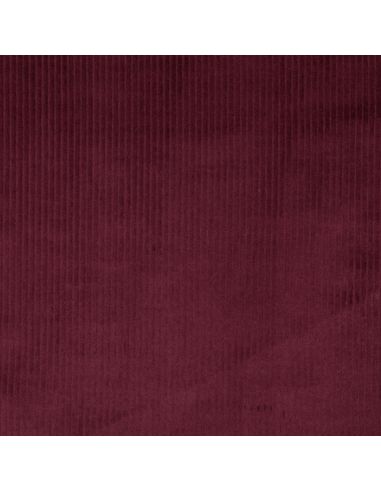 Tecido de veludo cotelê de algodão - Cor de vinho