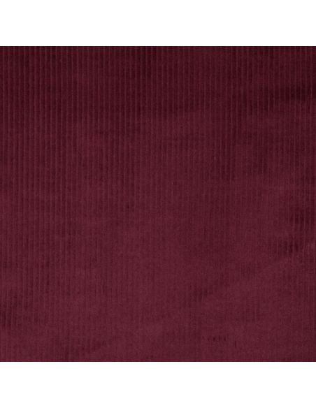 Tecido de veludo cotelê de algodão - Cor de vinho