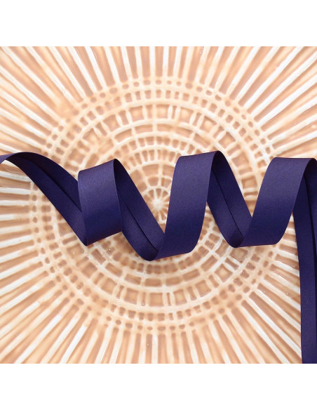 Viés de cetim - Violeta escuro