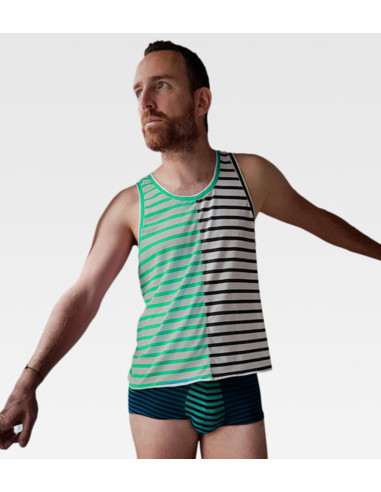 Padrão de boxer e regata para homem L'Audacieux - Les BG