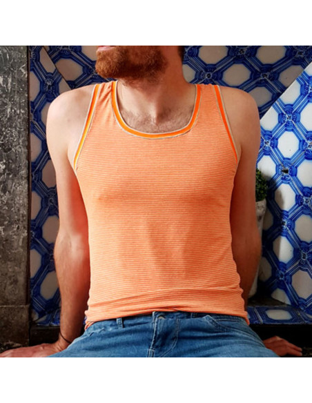 Padrão de boxer e regata para homem L'Audacieux - Les BG