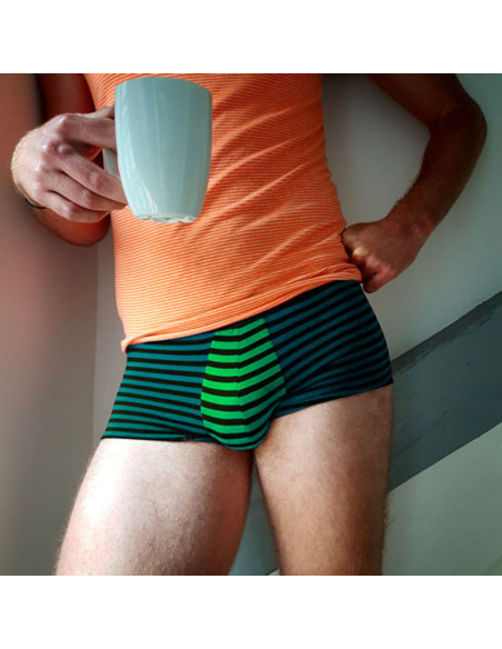 Padrão de boxer e regata para homem L'Audacieux - Les BG