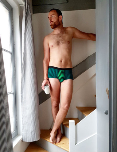 Padrão de boxer e regata para homem L'Audacieux - Les BG