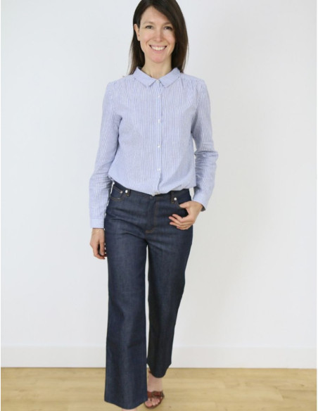 Padrão de camisa ou vestido Azur - Atelier Scämmit