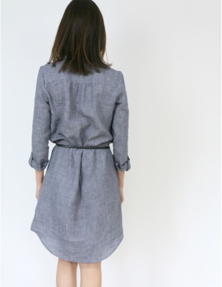 Padrão de camisa ou vestido Azur - Atelier Scämmit
