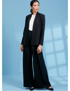 Molde de casaco, blusa e calça - Vogue 1620