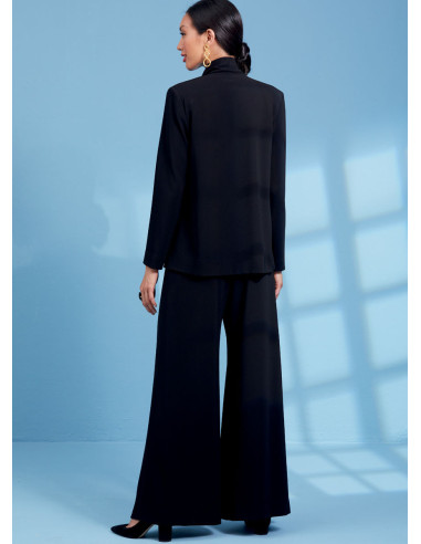 Molde de casaco, blusa e calça - Vogue 1620