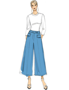 Molde de calça - Vogue 9361