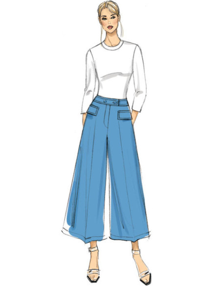 Molde de calça - Vogue 9361