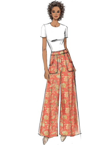 Molde de calça - Vogue 9361