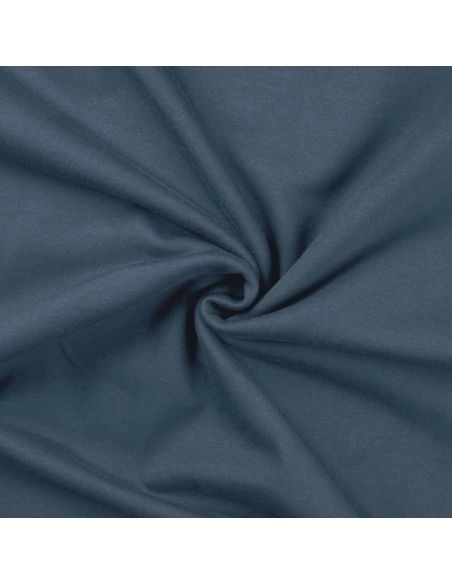 Tecido moletom - Azul denim
