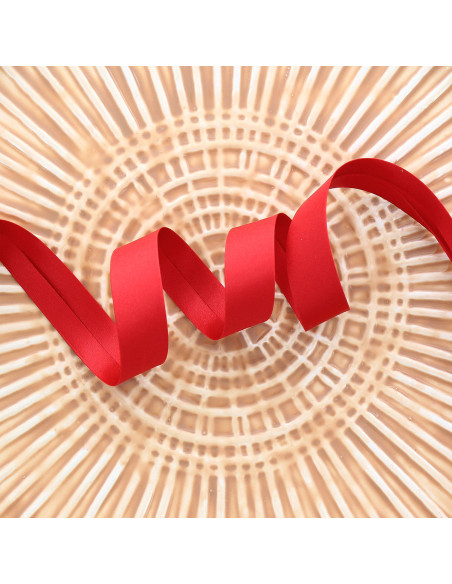 Viés de cetim - Vermelho