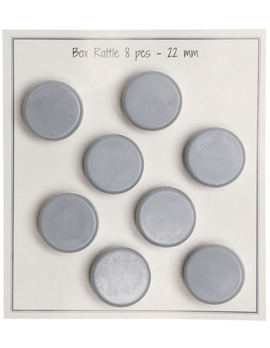Caixas chocalho 22 mm