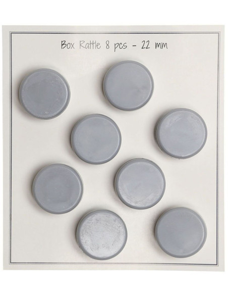 Caixas chocalho 22 mm