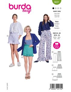 Patron de pantalon - Burda 5631