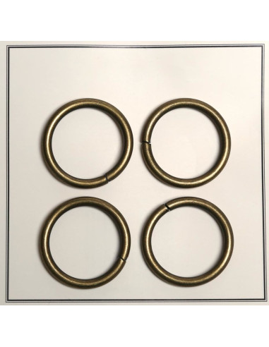 Anéis partidos para sacos 30 mm - Bronze