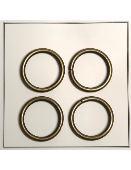 Anéis partidos para sacos 30 mm - Bronze