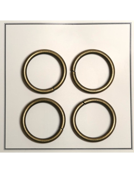 Anéis partidos para sacos 28 mm - Bronze