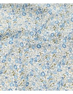 Tissu Liberty - Éloise bleu denim 2