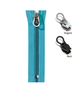 Cursor de substituição encaixável ZlideOn 8C para fecho com dentes espiralados de nylon