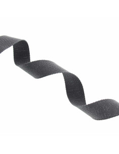 Alça de algodão para bolsa cintilante - Cinza antracite