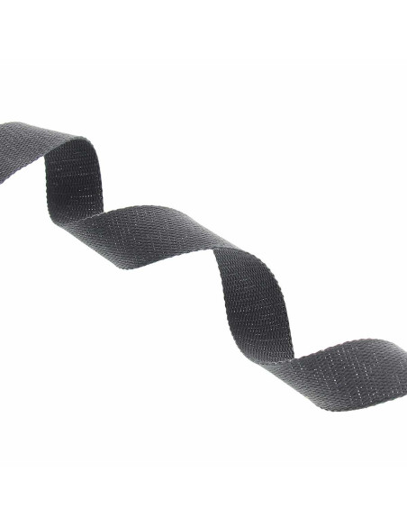 Alça de algodão para bolsa cintilante - Cinza antracite