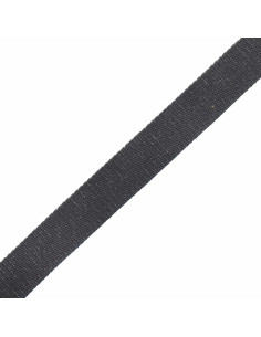Alça de algodão para bolsa cintilante - Cinza antracite 2