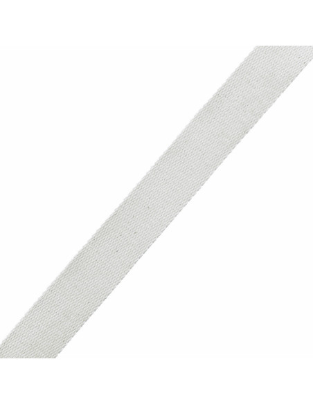 Alça de algodão cintilante para bolsa - Branco
