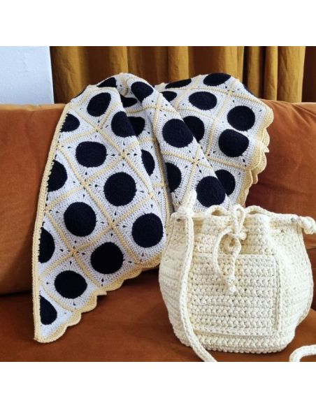 Kit crochet - Châle Kolmi