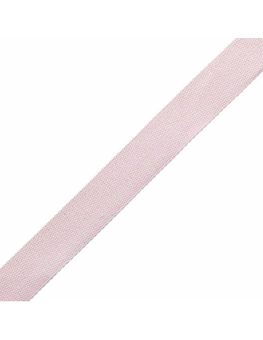 Alça de algodão para bolsa cintilante - Rosa