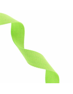 Alça de algodão para bolsa cintilante - Verde