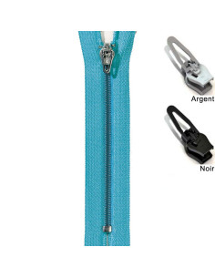 Cursor de substituição encaixável ZlideOn 4C para fecho com dentes espiralados de nylon