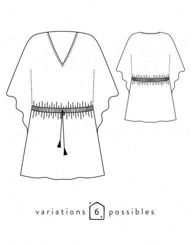 Molde de vestido Helios - Atelier Scämmit